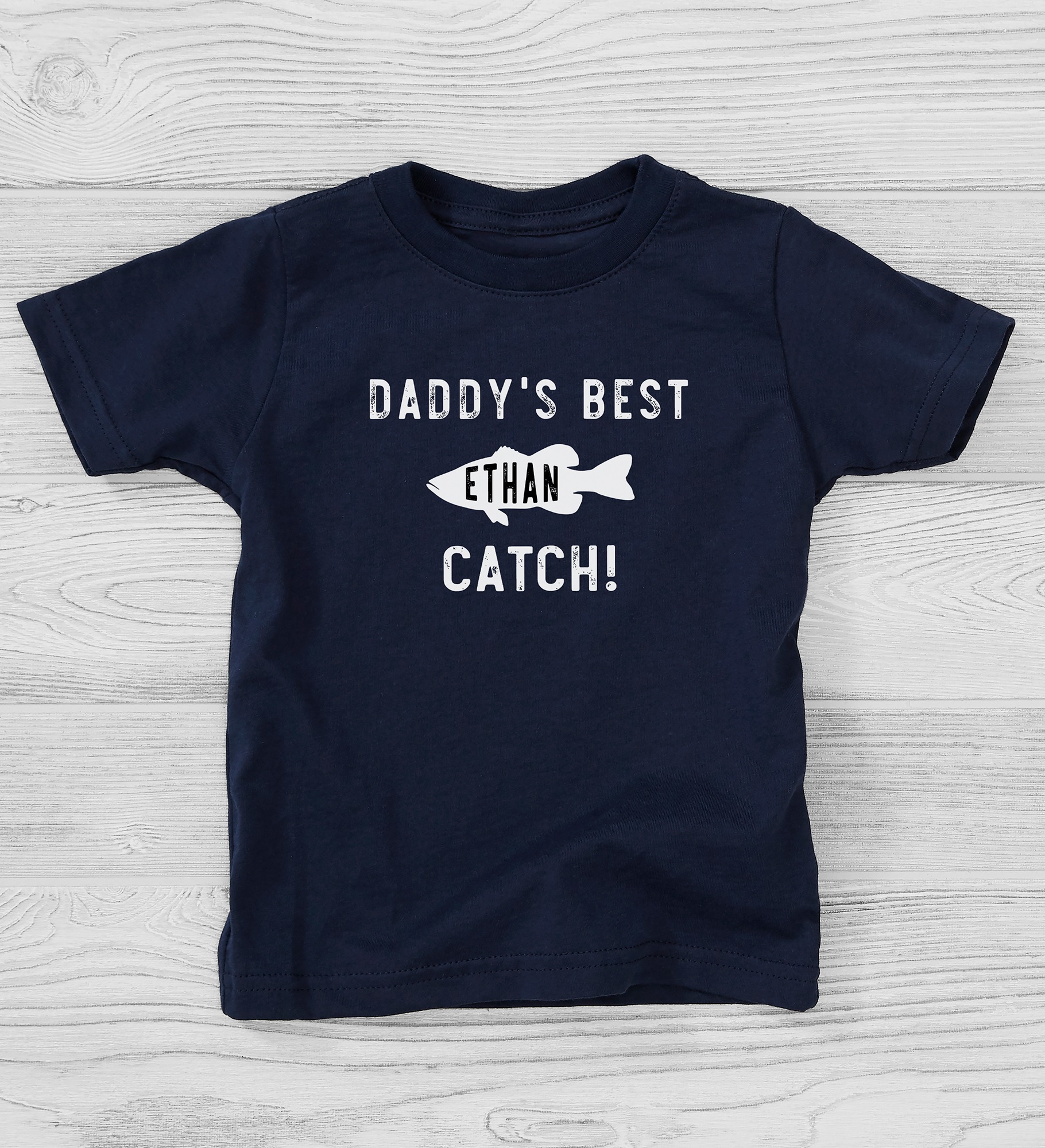 Reel Cool Like Dad Personalized Kids Shirt